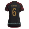 Camiseta de fútbol Alemania Joshua Kimmich 6 Segunda Equipación Mundial 2022 - Mujer